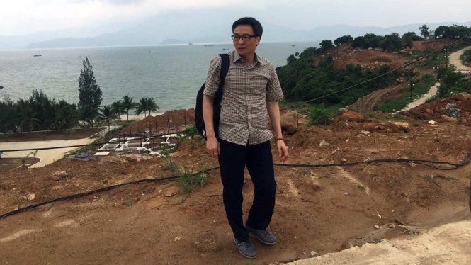 ph&oacute; thủ tướng vũ đức đam thị s&aacute;t b&aacute;n đảo sơn tr&agrave;