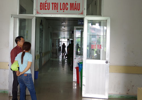 bệnh nhân chạy thận tại Bệnh viện đa khoa tỉnh Hòa Bình tử vong bệnh nhân chạy thận tại Bệnh viện đa khoa tỉnh Hòa Bình tử vong