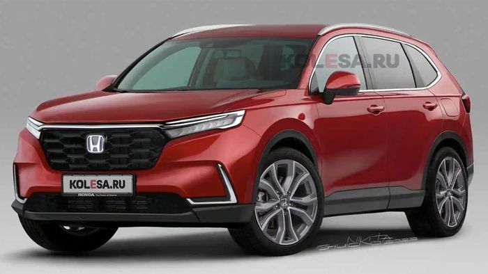 Lộ diện h&igrave;nh ảnh được cho l&agrave; Honda CR-V 2023