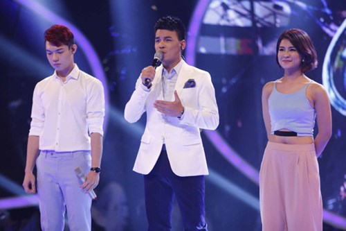 H&agrave; Nhi v&agrave; Nguyễn Duy b&igrave;nh chọn thấp nhất n&ecirc;n phải bước v&agrave;o v&ograve;ng sing-off.