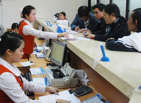 Giao dịch tại ng&acirc;n h&agrave;ng