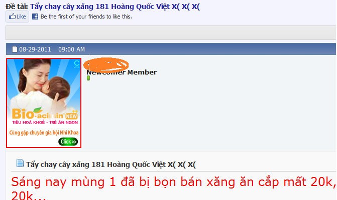 H&igrave;nh ảnh chụp từ diễn đ&agrave;n Lamchame.com