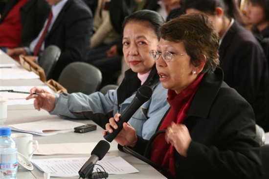 Bà Sonia Brady  Đại sứ Philippine  tại Trung Qu&ocirc;́c. 
