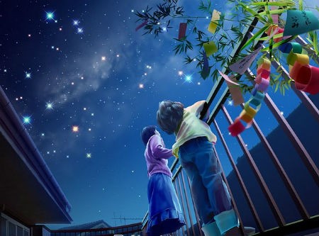 Cậu bé và cô bé bên nhau với những giấc mơ kỳ diệu