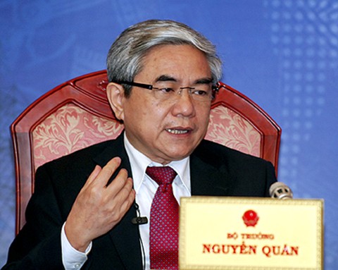 Bộ trưởng Nguyễn Qu&acirc;n từng c&ocirc;ng t&aacute;c tại ĐH B&aacute;ch khoa H&agrave; Nội.