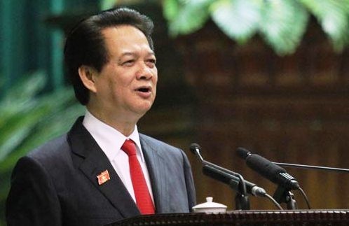 Thủ tướng Nguyễn Tấn Dũng n&oacute;i: "T&ocirc;i kh&ocirc;ng chạy, kh&ocirc;ng xin, cũng kh&ocirc;ng tho&aacute;i th&aacute;c nhiệm vụ Đảng ph&acirc;n c&ocirc;ng"