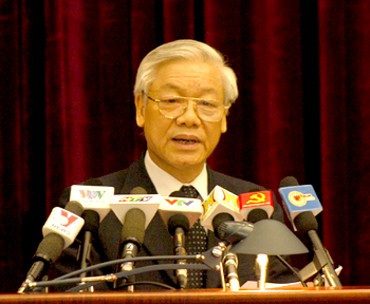 Tổng B&iacute; thư Nguyễn Ph&uacute; Trọng