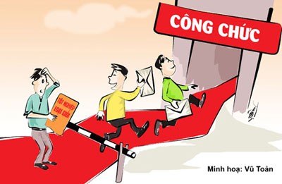 H&agrave; Nội đang kiểm tra việc chạy c&ocirc;ng chức.
