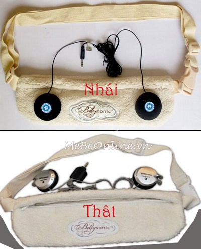 Tai nghe nhạc cho b&agrave; bầu Babyzonic l&agrave; h&agrave;ng nh&aacute;i k&eacute;m chất lượng