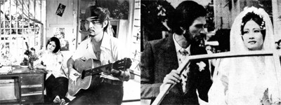 Những h&igrave;nh ảnh g&acirc;y sốt m&agrave;n bạc thập kỷ 70: Tr&agrave; Giang, Thế Anh, Robert Hải, Như Quỳnh trong phim &ldquo;Mối t&igrave;nh đầu&rdquo;. ảNH: T.L