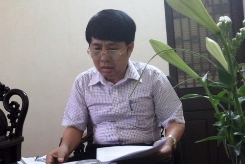 Ph&oacute; chủ tịch huyện S&oacute;c Sơn &ocirc;ng Nguyễn 