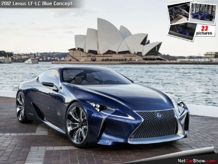  Lexus LF-LC Blue Concept - Một trong những d&ograve;ng xe đ&igrave;nh đ&aacute;m của Toyota