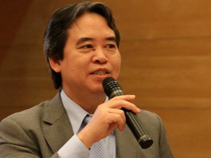 Thống đốc Nguyễn Văn B&igrave;nh. Ảnh: Việt Hưng