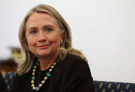 Cựu Đệ nhất phu nh&acirc;n, cựu Ngoại trưởng Mỹ Hillary Clinton