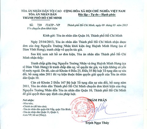 Đ&agrave;m Vĩnh Hưng bị kiện v&igrave; ăn cắp ca kh&uacute;c