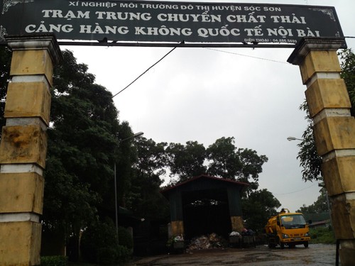 S&acirc;n bay Nội B&agrave;i xả thải đi đ&acirc;u