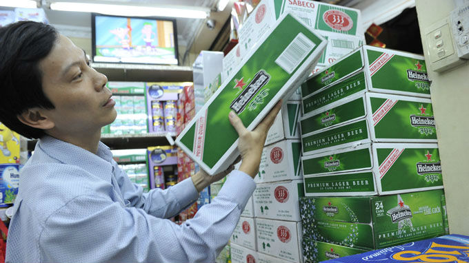 Bia ngoại tăng gi&aacute; mạnh