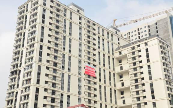 Chung cư đang ho&agrave;n thiện b&aacute;n chạy