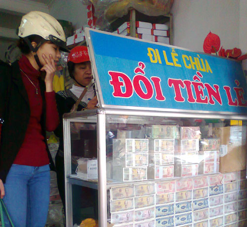 Đổi tiền lẻ để thu lời sẽ bị xử phạt