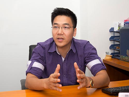 &Ocirc;ng Nguyễn Minh Đức, Ph&oacute; chủ tịch phụ tr&aacute;ch an ninh mạng của Bkav