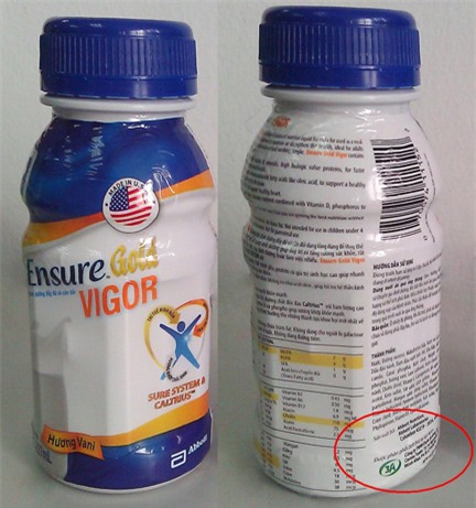 Sữa Ensure Gold Vigor bị NTD nghi ngờ c&oacute; vấn đề về chất lượng