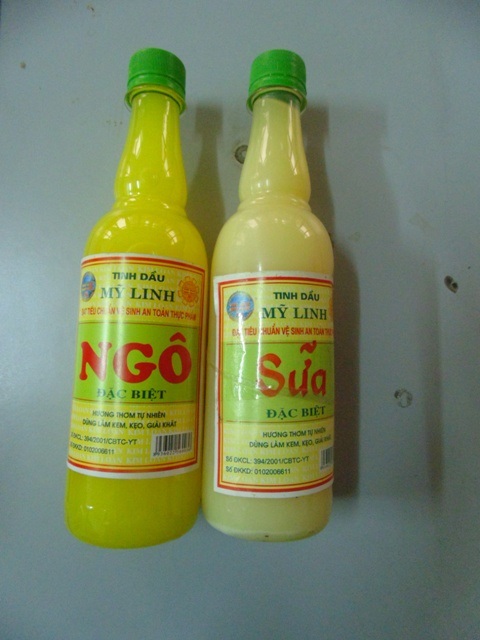 Cần x&aacute;c minh nguồn gốc loại tinh dầu được sử dụng l&agrave;m sữa ng&ocirc; 