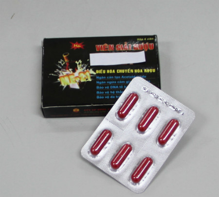 Một sản phẩm vi&ecirc;n giải rượu 