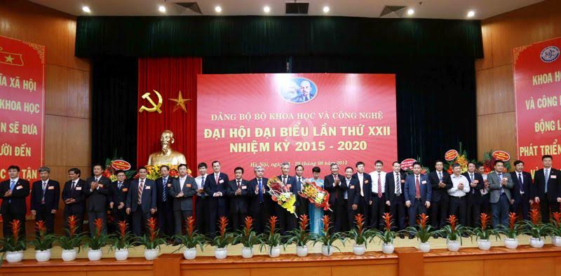 Đại hội Đảng bộ Bộ KH&CN lần thứ XXII, nhiệm kỳ 2015-2020