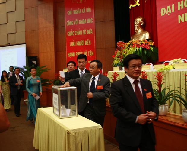 Đại hội Đảng bộ Bộ KH&CN lần thứ XXII, nhiệm kỳ 2015-2020