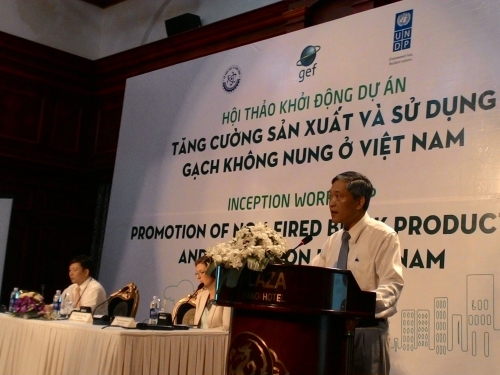 Giảm thiểu ph&aacute;t thải kh&iacute; nh&agrave; k&iacute;nh bằng gạch kh&ocirc;ng nung