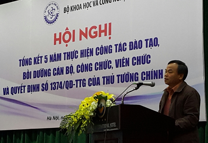 80% c&aacute;n bộ c&ocirc;ng chức Bộ KH&CN đạt ti&ecirc;u chuẩn quy định80% c&aacute;n bộ c&ocirc;ng chức Bộ KH&CN đạt ti&ecirc;u chuẩn quy định