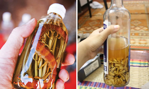 Hỏng da mặt, l&atilde;o h&oacute;a sớm v&igrave; rượu thuốc trị mụn
