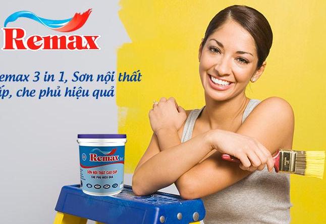 Sơn Remax đẹp như mơ, bền như mới