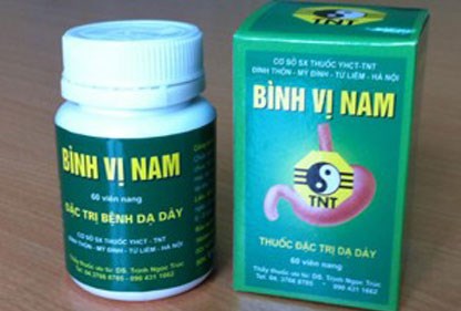 Thuốc đặc trị dạ d&agrave;y B&igrave;nh vị nam v&igrave; kh&ocirc;ng đạt ti&ecirc;u chuẩn chất lượng