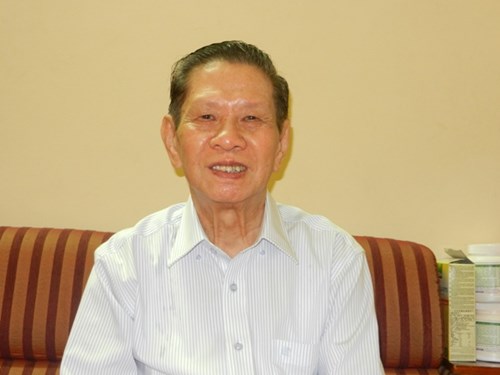 GS.TSKH Ho&agrave;ng T&iacute;ch Huyền (Ảnh Ho&agrave;ng Lực)