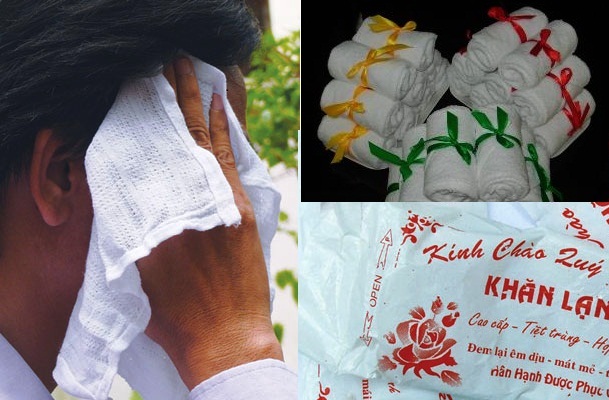 Khăn lạnh tái chế tiềm ẩn nhiều bệnh ngoài da nguy hiểm Khăn lạnh tái chế tiềm ẩn nhiều bệnh ngoài da nguy hiểm