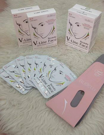 Mặt nạ tạo h&igrave;nh khu&ocirc;n mặt V-line được b&aacute;n phổ biến tr&ecirc;n mạng