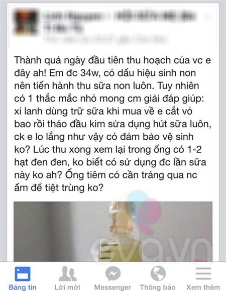 Một trường hợp mẹ bầu mang song thai 32 tuần vẫn cố kích thích đầu ngực để lấy sữa cho con, bất chấp nguy cơ tiềm ẩn.