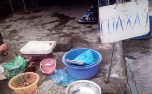 Cua đồng xay sẵn liệu c&oacute; đảm bảo vệ sinh?