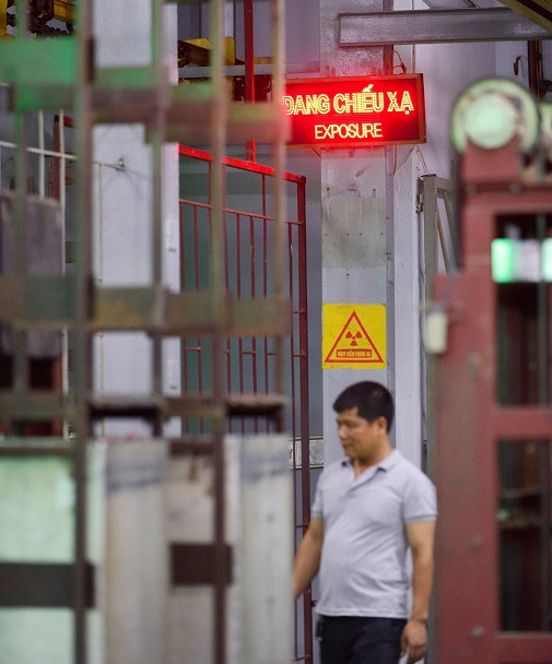 Theo ông Nguyễn Quang Thiệu, Trung tâm chiếu xạ Hà Nội hoàn toàn có đủ năng lực để xử lý chiếu xạ từ 20 – 30 tấn hoa quả tươi mỗi ngày.
