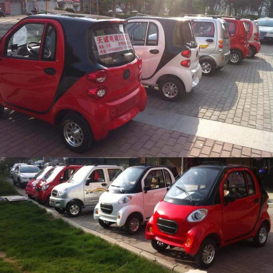 &Ocirc; t&ocirc; điện mini: Cẩn thận th&agrave;nh xe &lsquo;r&aacute;c&rsquo;