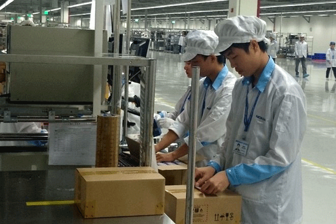 Sản phẩm được hoàn thiện và đóng hộp để cung cấp ra thị trường.