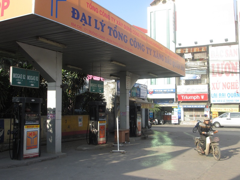 C&acirc;y xăng số 171 Trường Chinh nghỉ b&aacute;n chỉ v&igrave; chưa trả nợ cho chủ h&agrave;ng