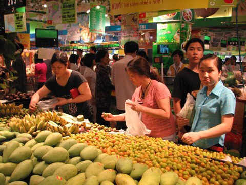 Điểm b&aacute;n h&agrave;ng b&igrave;nh ổn gi&aacute; của H&agrave; Nội