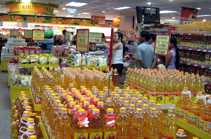 Hang hoa dip tet giap ngo