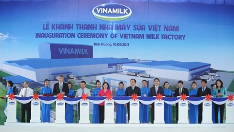 Vinamilk khanh thanh sieu nha may