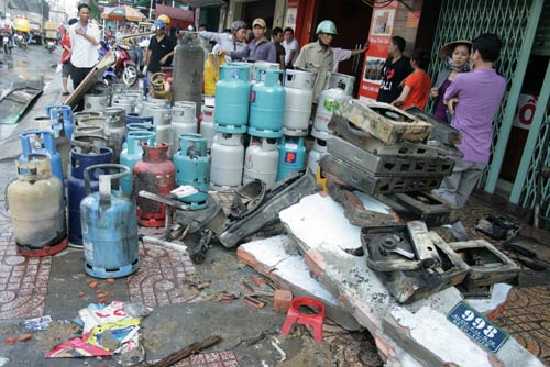 Thảm họa nổ bình gas Thảm họa nổ bình gas