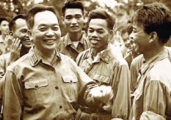 nu cuoi Dai tuong Vo Nguyen Giap