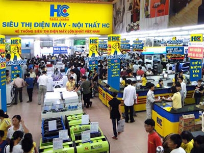 Cac sieu thi o Ha Noi tung bung khuyen mai