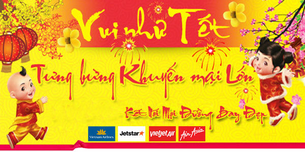 Ve may bay dip tet nguyen dan 2014